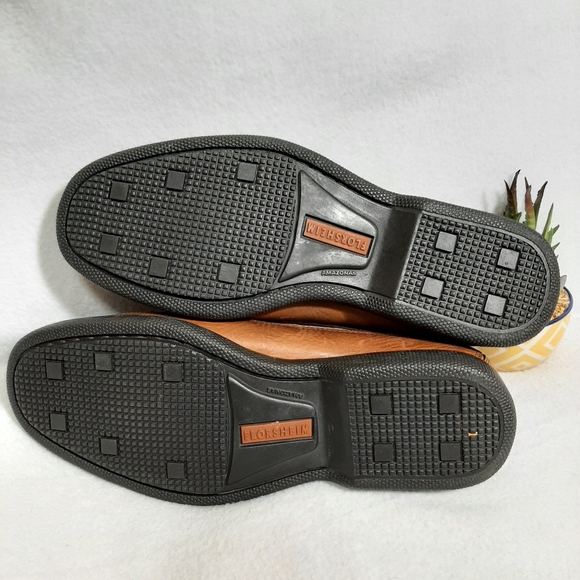 Florsheim Leather Slip-On Tassel Loafers Men 8.5 - Picture 4 of 11